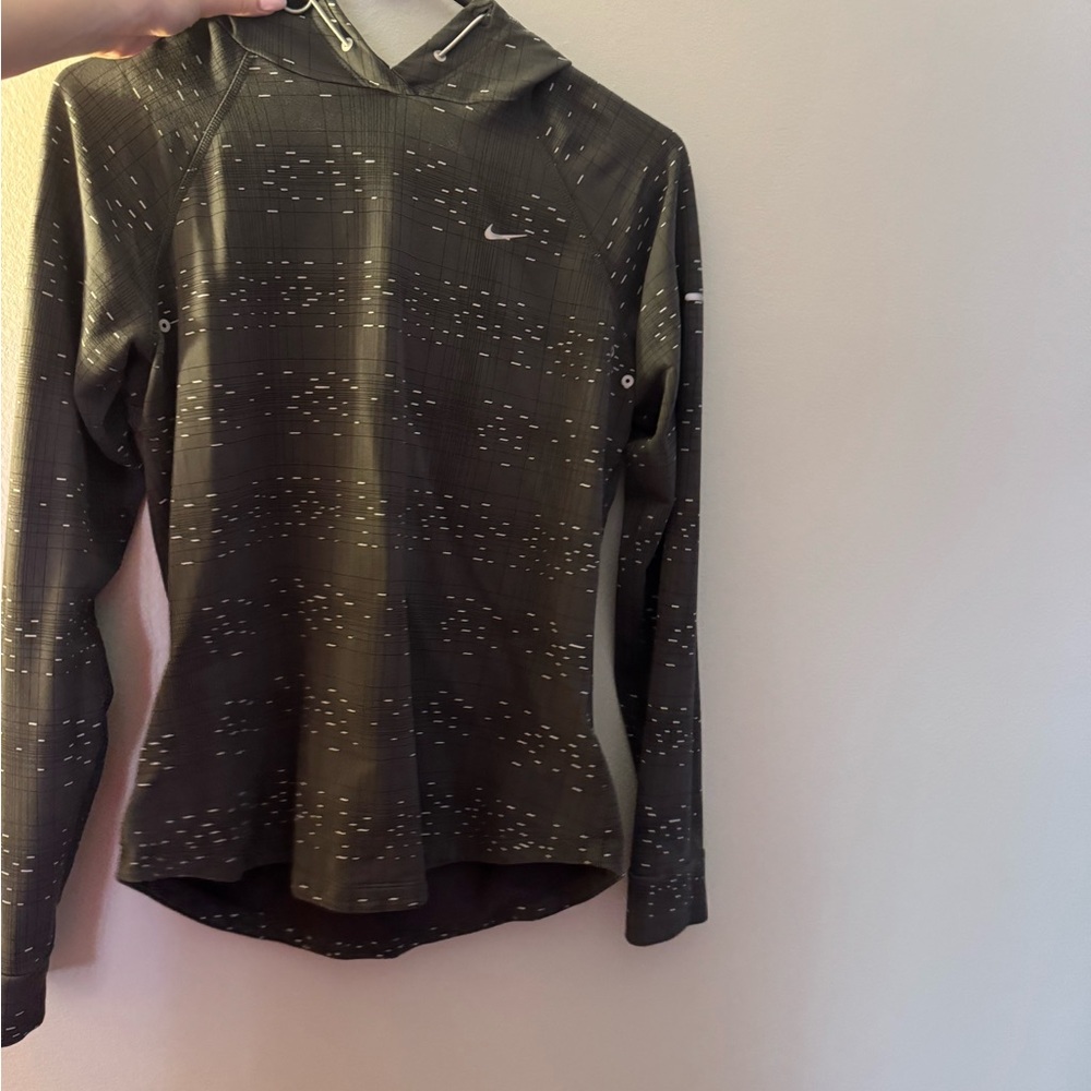 Nike Gray Long Sleeve Top